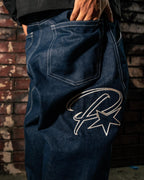 P-STA Dark Blue Denim Jeans