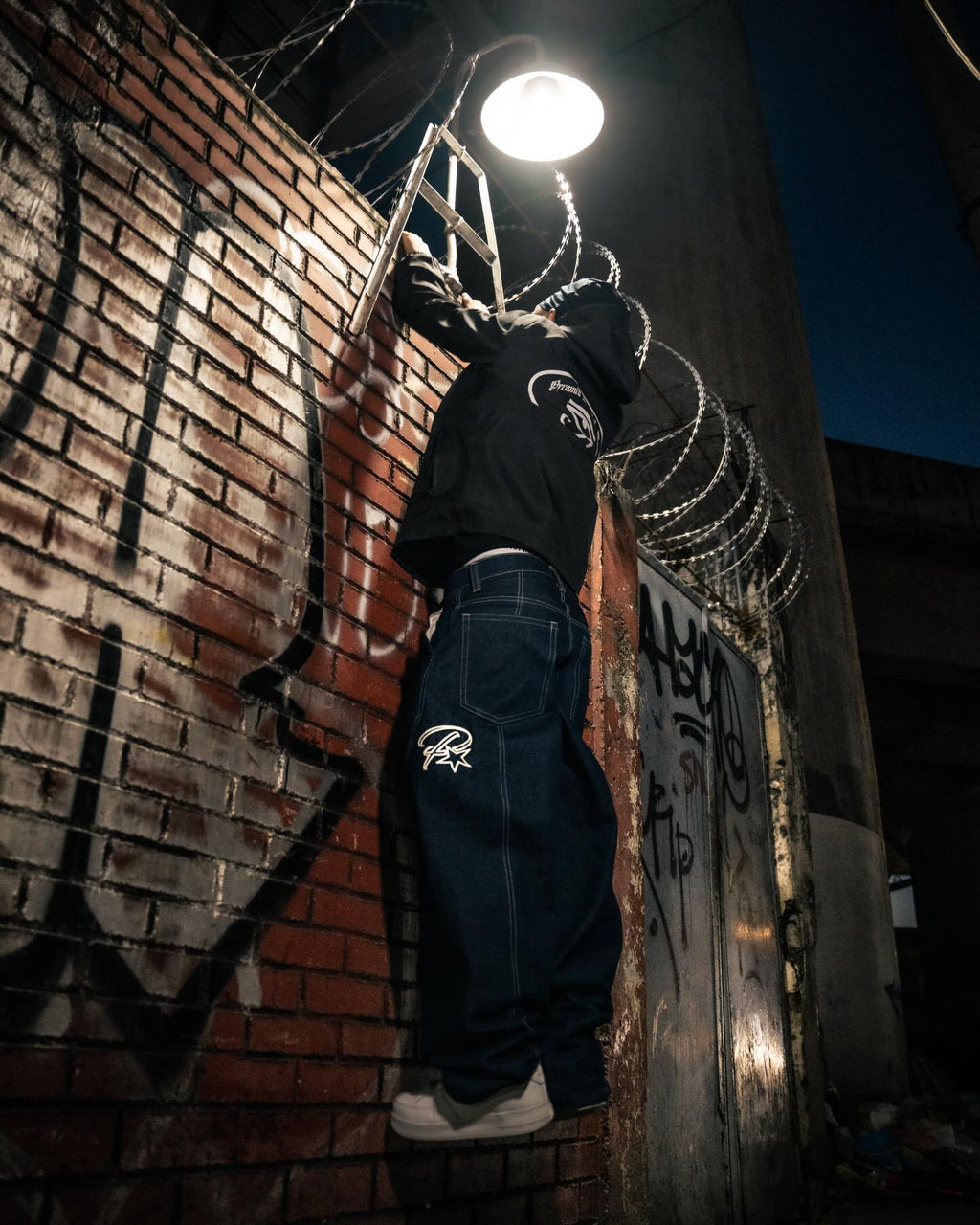 P-STA Dark Blue Denim Jeans