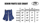 P-STA Dark Blue Denim Jeans